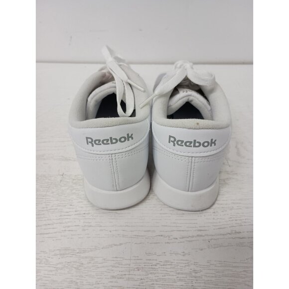 Reebok Womens Princess Sneaker Sz 8 White Classic Lace Up Low Top Comfort Shoes - Picture 8 of 12